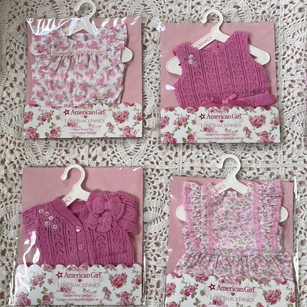 Brand New Unopened in Box American Girl LoveShackFancy Set- $187 Value